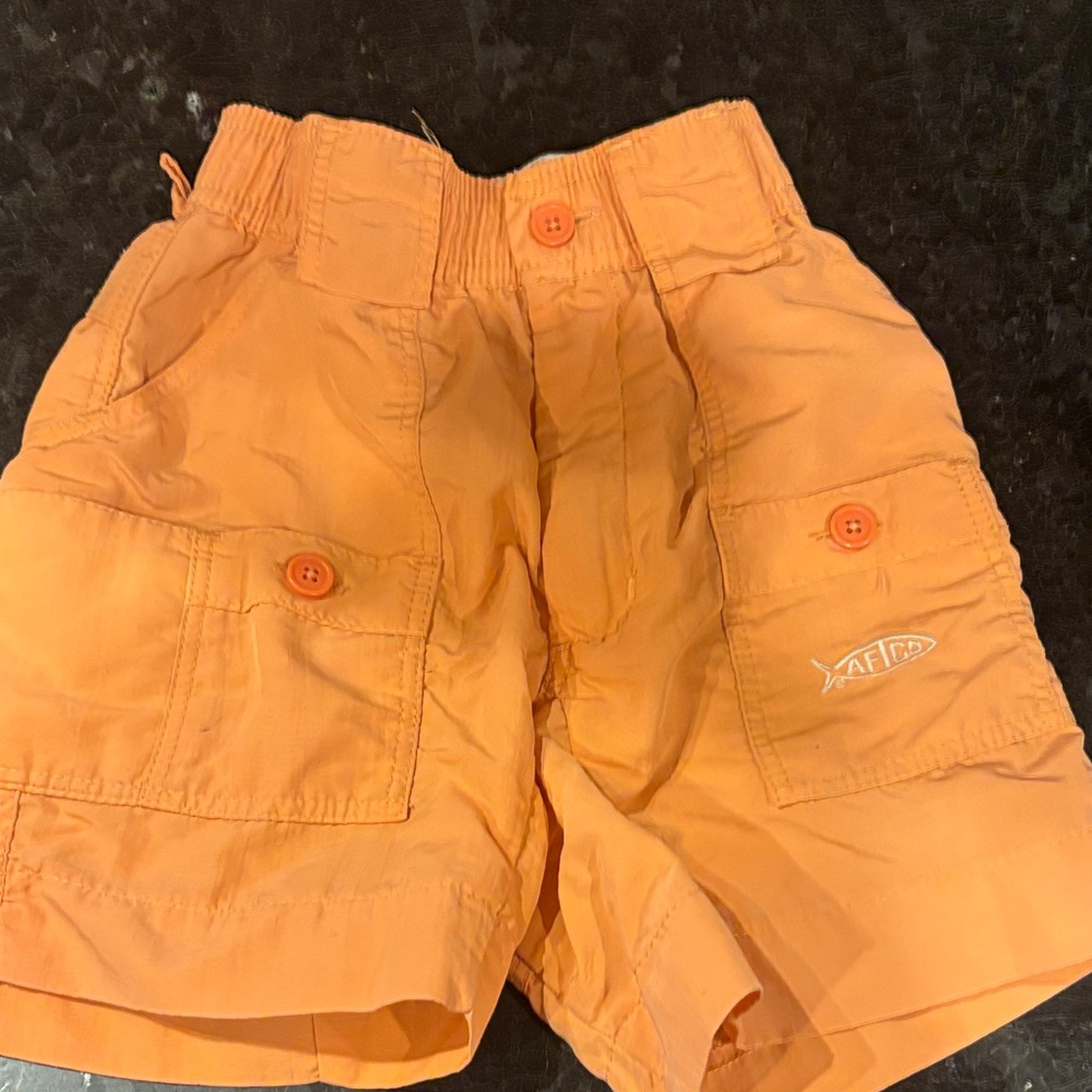 Boys size 20 peach colored Aftco’s